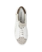 Sneakers en Cuir Paige blanches
