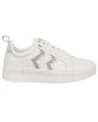 Sneakers en Cuir Aba blanches