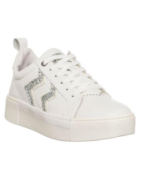 Sneakers en Cuir Aba blanches