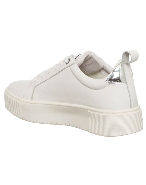 Sneakers en Cuir Aba blanches