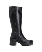 Bottes en Cuir Alyssa noires