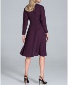 Robe Louisa violette