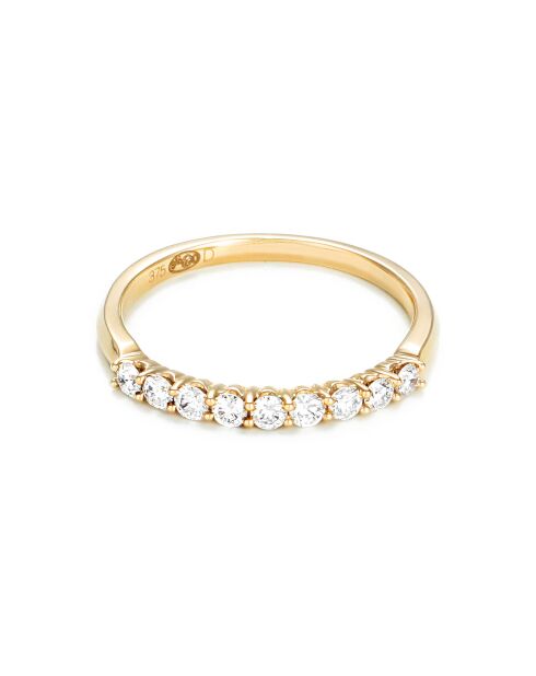 Bague Only You Diamant 0.33 ct or jaune