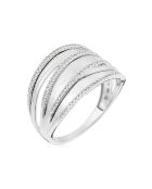 Anello Helene Diamond in oro bianco 0,2 ct