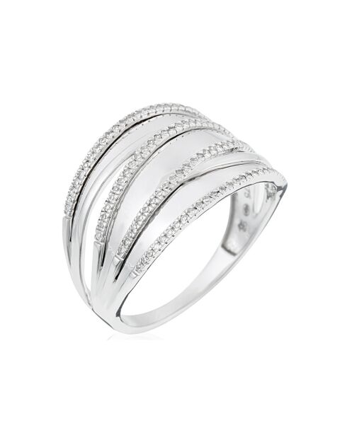 Anello Helene Diamond in oro bianco 0,2 ct