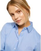 Chemise Miss Rigby Go Stretch bleue