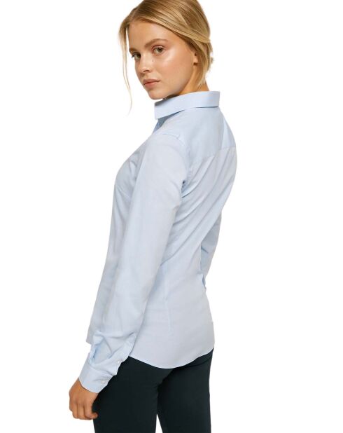 Chemise Miss Rigby Go Stretch bleu ciel