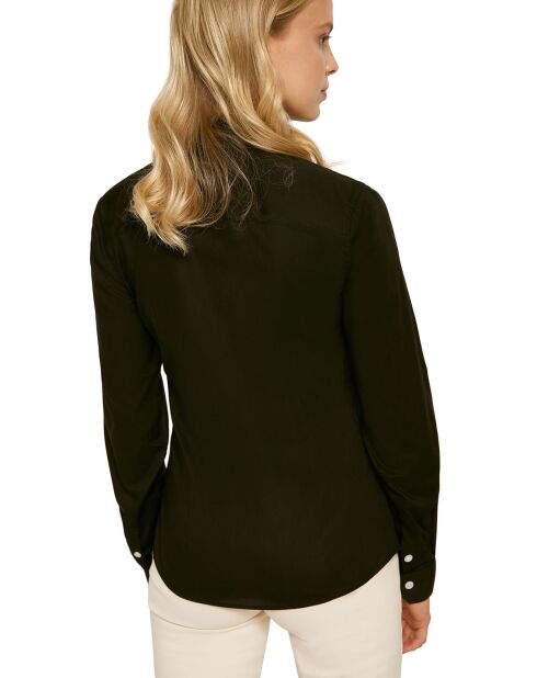 Chemise Miss Rigby Go Stretch noire