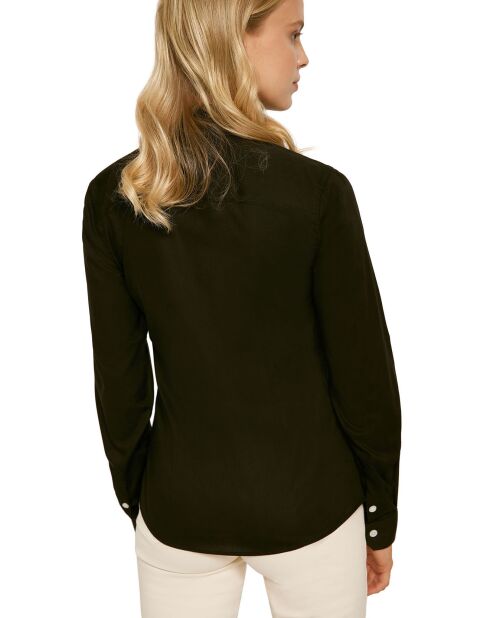 Chemise Miss Rigby Go Stretch noire