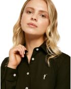 Chemise Miss Rigby Go Stretch noire