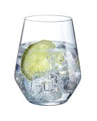 8 Verres à eau Diamantis transparents - 40 cl