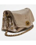 Bronze Hero leren schoudertas - 26x14x7,5 cm