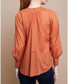 Blouse Jampa Lace Detail canyon