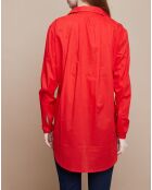 Blouse Ariane rouge