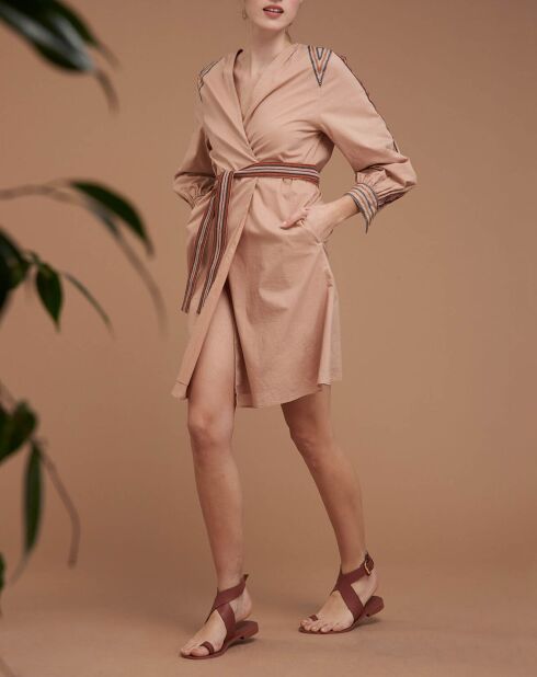 Robe Bali beige rosé