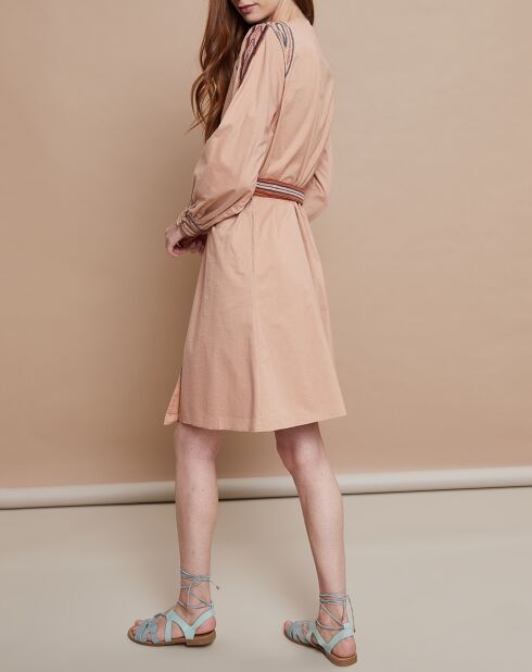 Robe Bali beige rosé