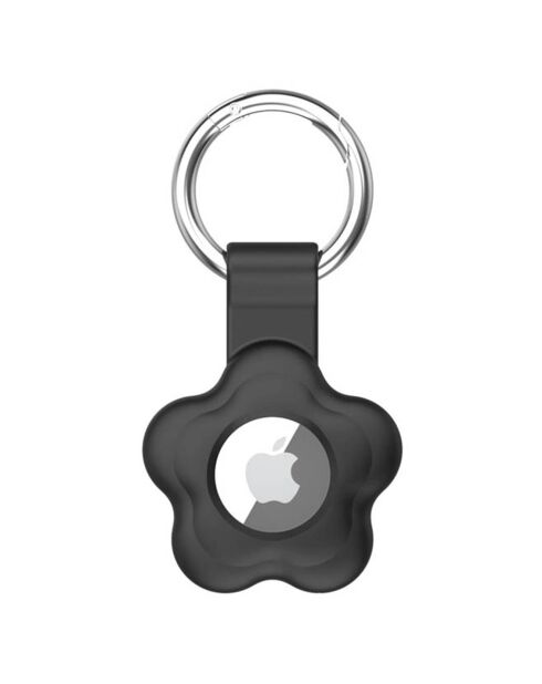 Porte-clés en TPU pour Apple AirTag noir