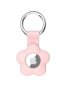 Porte-clés en TPU pour Apple AirTag rose