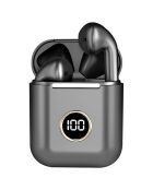 Écouteurs sans fil Bluetooth 5.0 Mira Pro LCD Édition noirs