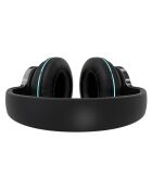 Casque Bluetooth 5.0 stéréo ergonomique Édition Miami noir