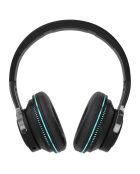 Casque Bluetooth 5.0 stéréo ergonomique Édition Miami noir