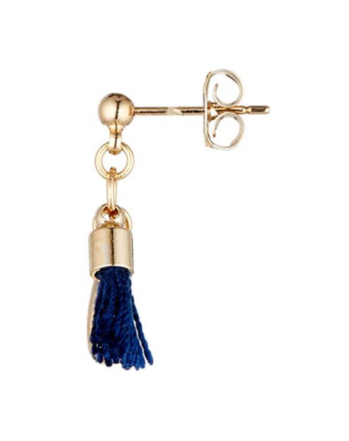 Boucles d'oreilles Johanna Lapis en laiton doré
