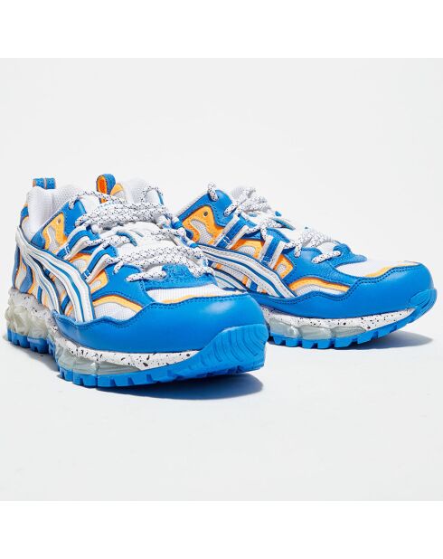 Baskets Nandi blanc/bleu