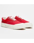 Sneakers en Coton biologique Jute rouges