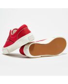 Sneakers en Coton biologique Jute rouges