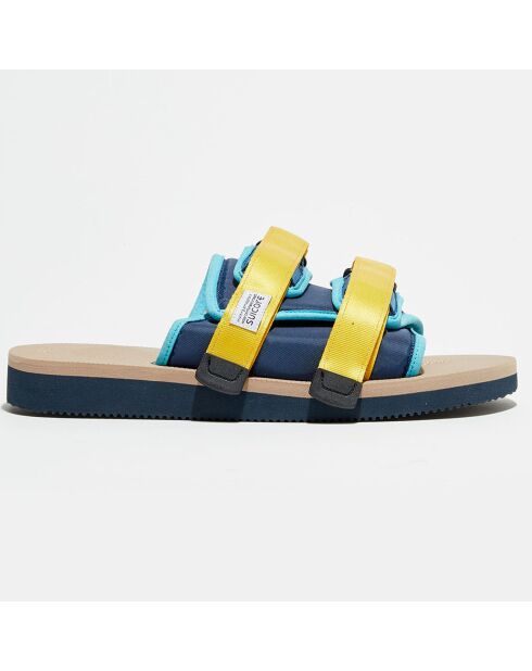 Sandales Elise bleu/jaune