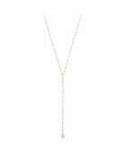 Maria Jade Halskette aus Goldmessing