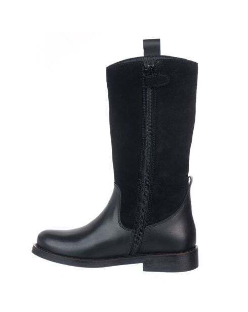Bottes en Cuir noires