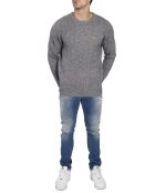 Pull col rond blackberry flanelle