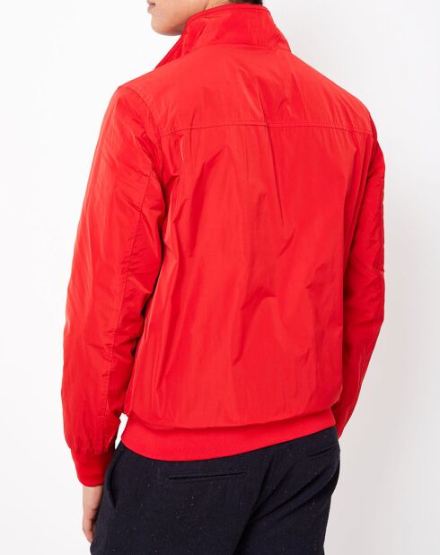 Blouson uni rouge