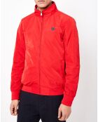 Blouson uni rouge