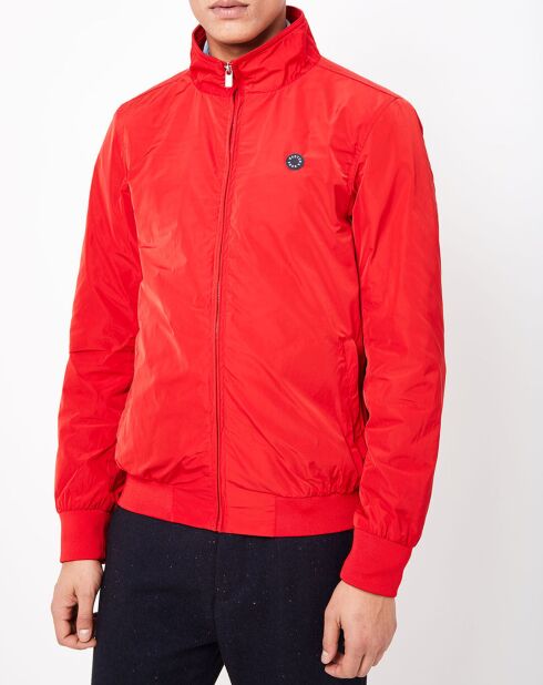 Blouson uni rouge