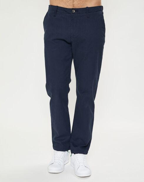 Pantalon chino Cropped Bedford bleu marine