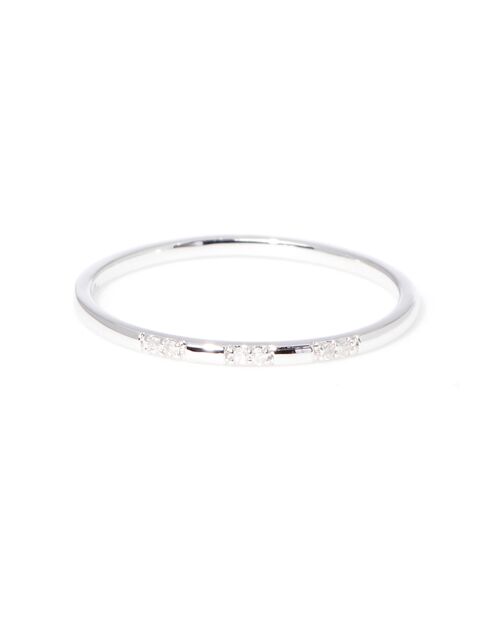 Bague Pour Toujours Diamant 0.024 ct or blanc