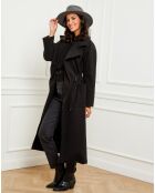 Manteau Serpent noir