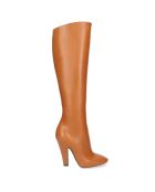 Bottes en Cuir 68 camel - Talon 11 cm