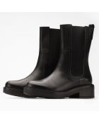 Boots en Cuir Dream noires