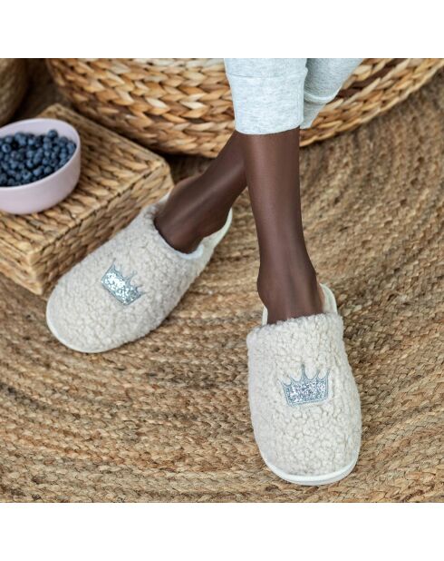 Chaussons Ellie blancs