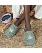 Chaussons Ellie verts
