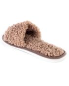 Chaussons Zoé marron clair