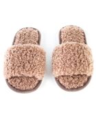 Chaussons Zoé marron clair