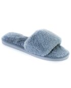 Chaussons en fausse fourrure Léah gris