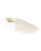 Chaussons Sophie blancs