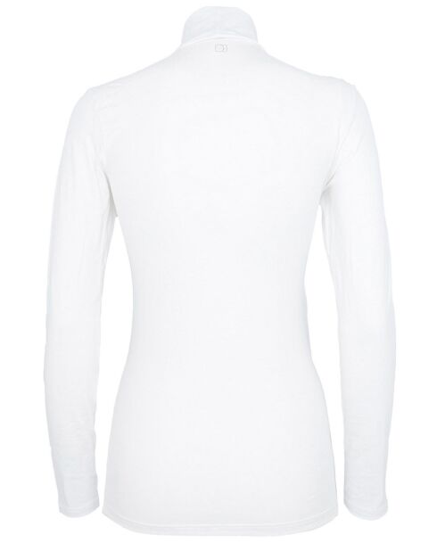 T-Shirt col roulé Solenne blanc