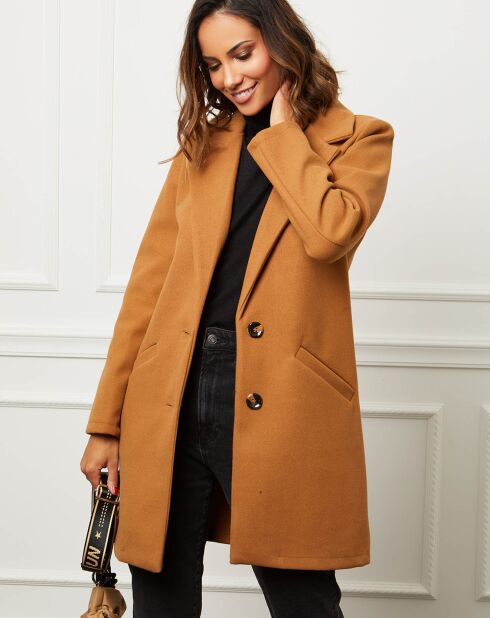 Manteau Bleuet camel