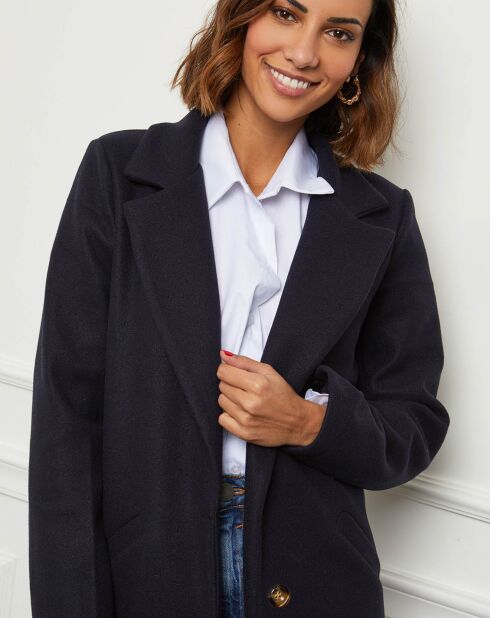 Manteau Bleuet marine